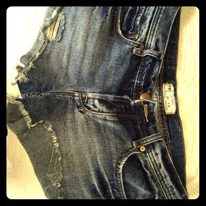 Free People Jean Shorts
